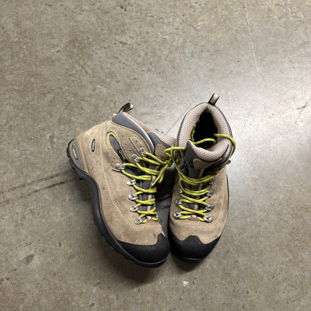 Asolo Power Matic 200 GV Gore-Tex Hiking Boots Womens 5.5 Tan Suede Vibram